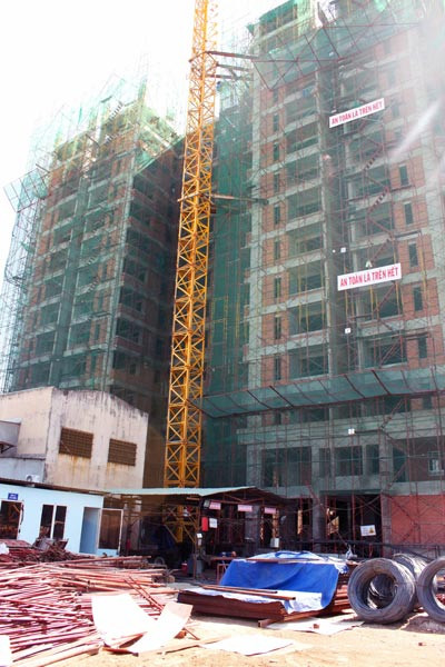 Dự án Quang Thái Apartment của Cty TNHH địa ốc Hoàng Anh Sài Gòn