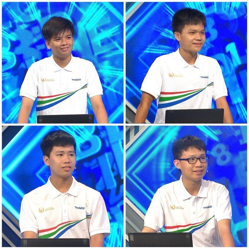 Chân dung của 4 nhà leo núi xuất sắc của tuần này. Ảnh: Fanpage Đường Lên Đỉnh Olympia Chân dung của 4 nhà leo núi xuất sắc của tuần này. Ảnh: Fanpage Đường Lên Đỉnh Olympia