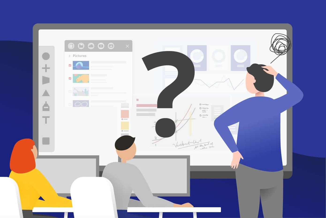 Phương pháp dạy và học trực tuyến vẫn vấp phải không ít khó khăn cũng như bộc lộ nhiều hạn chế. Ảnh minh họa: Internet.