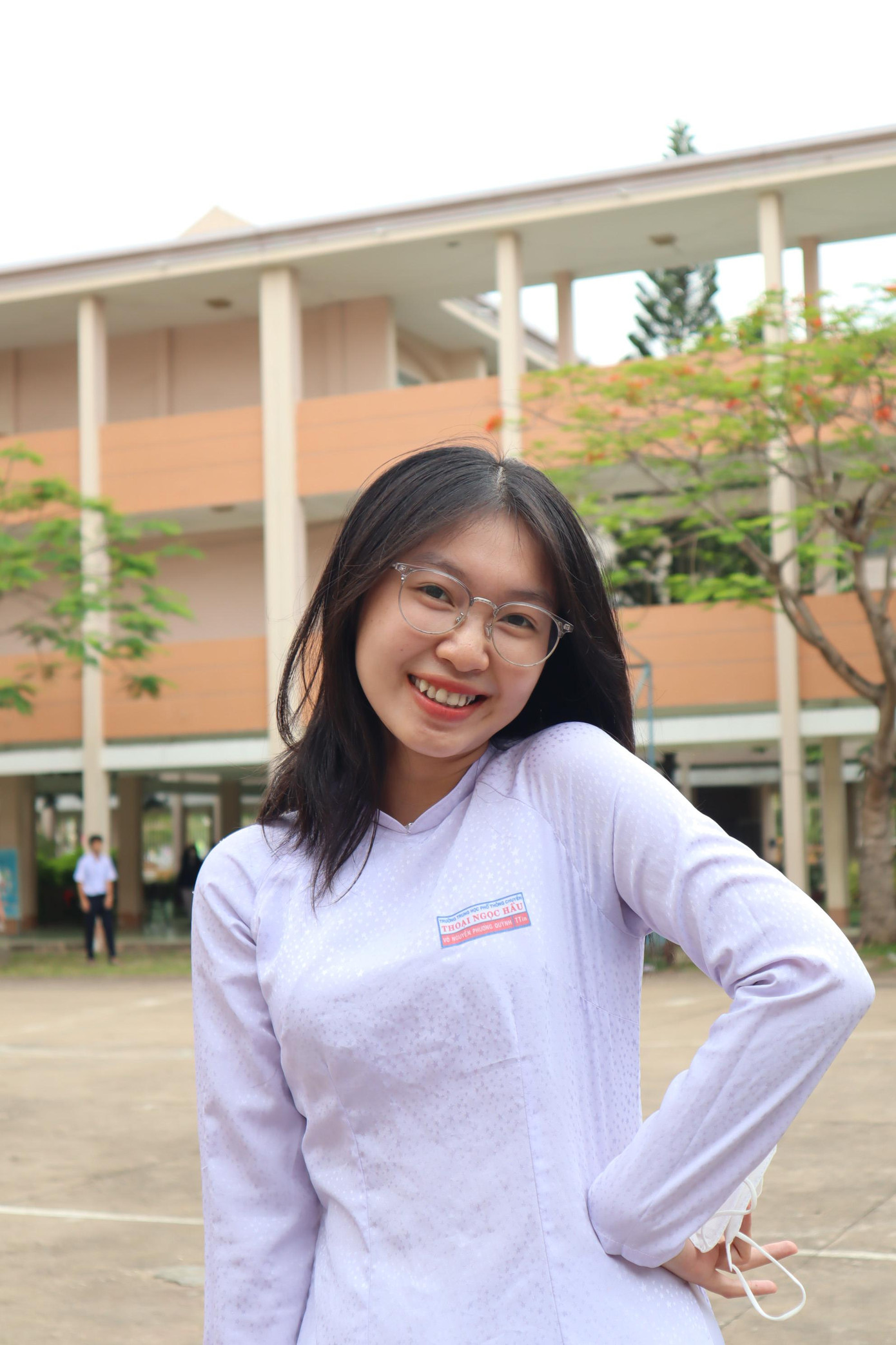 Phương Quỳnh hy vọng vào chất lượng của trường sẽ được tăng lên khi chuyển sang cơ chế tự chủ. Ảnh: NVCC Phương Quỳnh hy vọng vào chất lượng của trường sẽ được tăng lên khi chuyển sang cơ chế tự chủ. Ảnh: NVCC