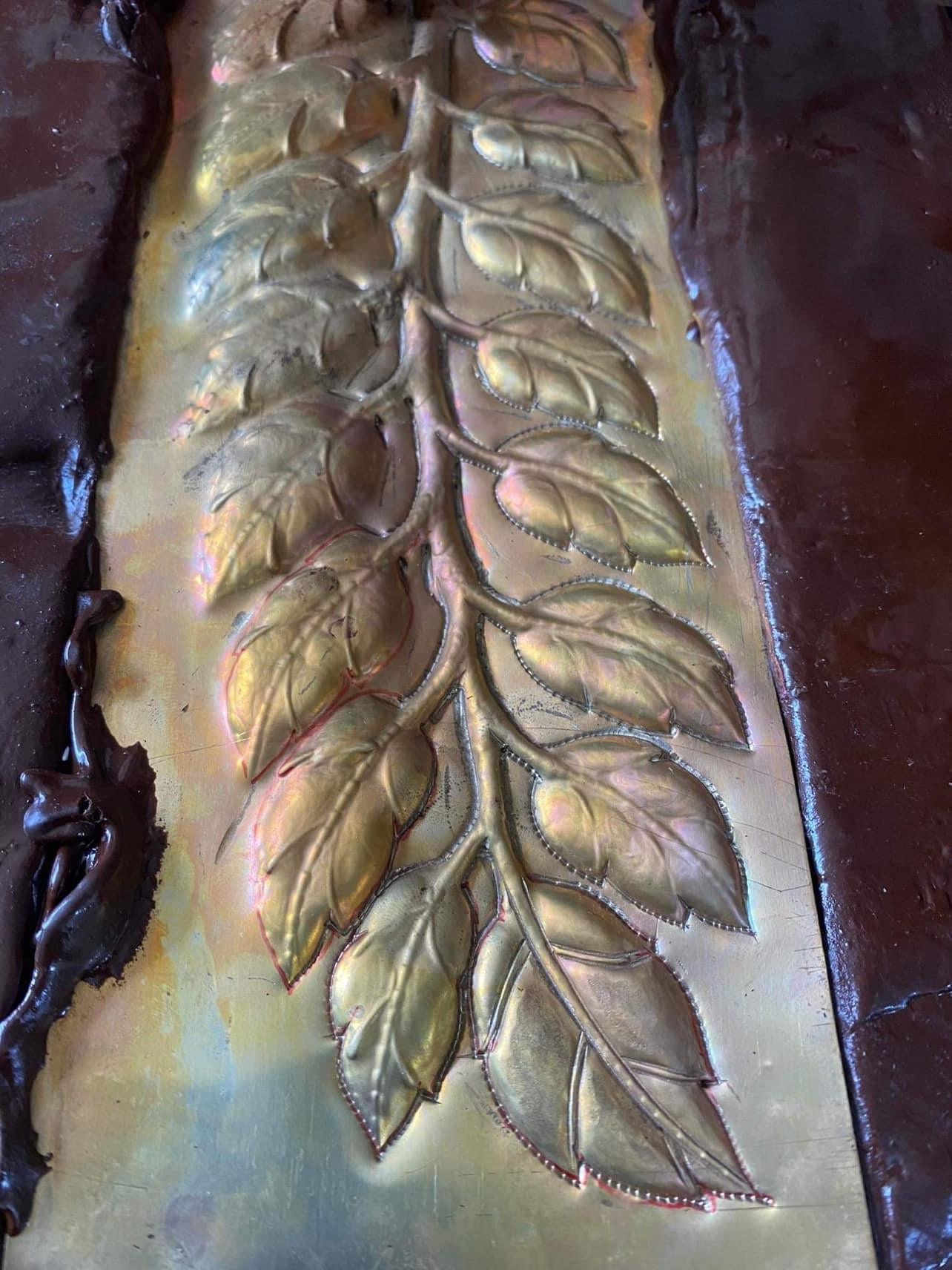 Hoạ tiết lá truyền thống của chương trình Đường Lên Đỉnh Olympia. Nguồn: Fanpage Đường lên đỉnh Olympia