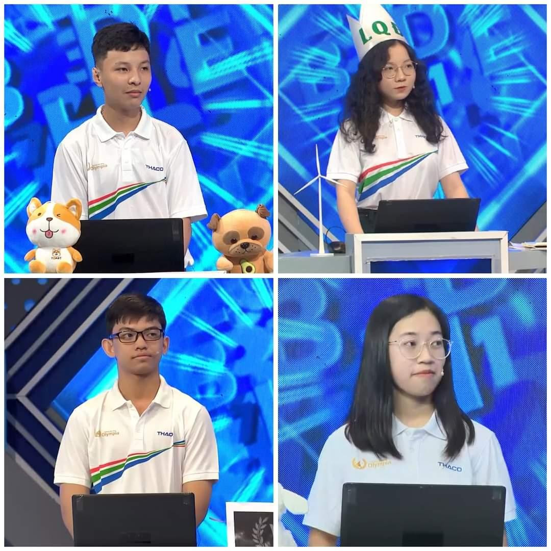 4 nhà leo núi của tuần 2, tháng 1, quý 4. Ảnh: Fanpage Đường Lên Đỉnh Olympia 4 nhà leo núi của tuần 2, tháng 1, quý 4. Ảnh: Fanpage Đường Lên Đỉnh Olympia