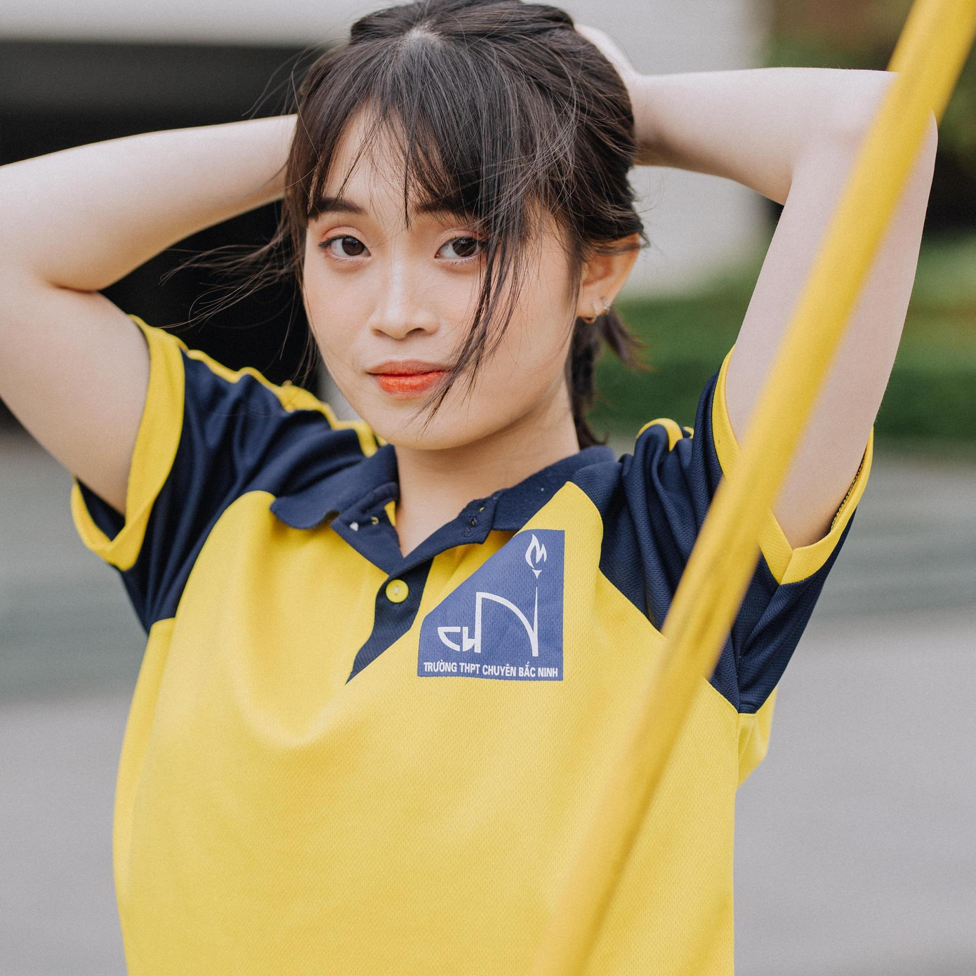 Nguyễn Trang tin rằng nhiều teen có chứng chỉ quốc tế và điểm tổng kết cấp 3 cao nên điểm chuẩn học bạ đã tăng lên đáng kể. Ảnh: NVCC