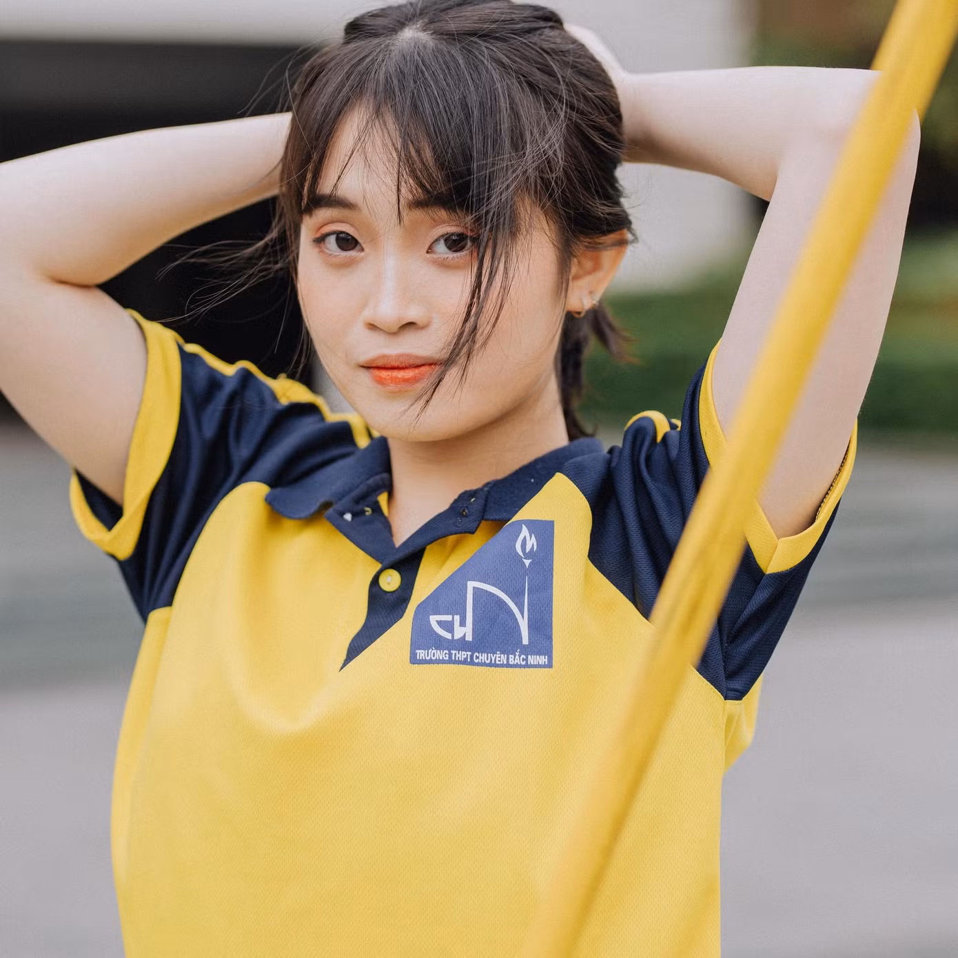 Nguyễn Trang tin rằng nhiều teen có chứng chỉ quốc tế và điểm tổng kết cấp 3 cao nên điểm chuẩn học bạ đã tăng lên đáng kể. Ảnh: NVCC