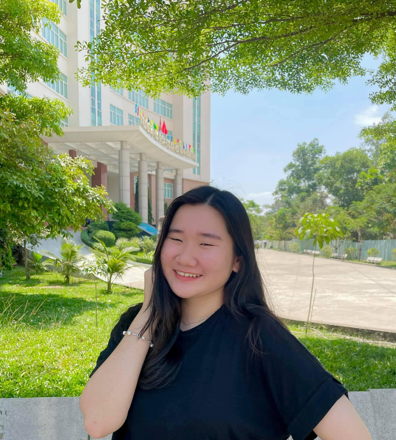 Bạn Thanh Ngân (trường ĐHKHXH&NV, ĐHQG TP.HCM). Ảnh: NVCC Bạn Thanh Ngân (trường ĐHKHXH&NV, ĐHQG TP.HCM). Ảnh: NVCC