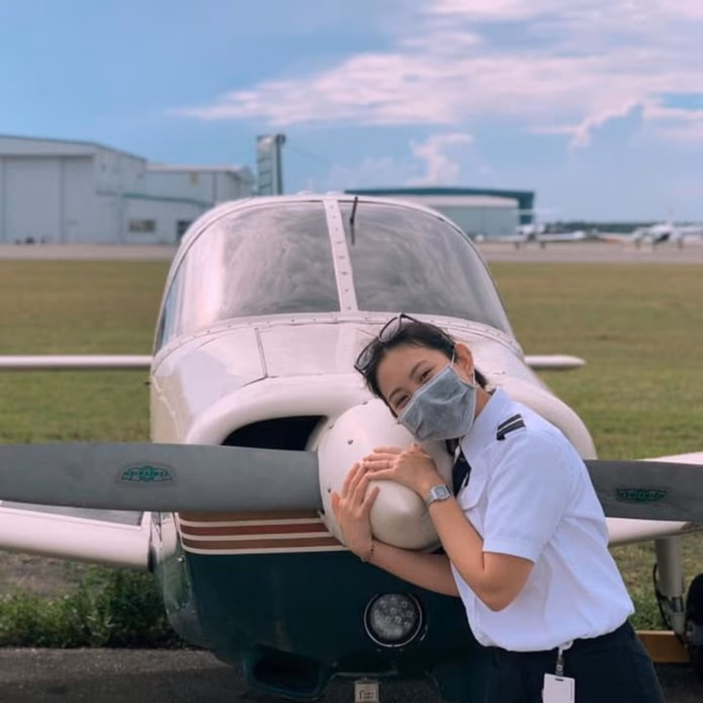 Để trở thành cơ phó như hiện tại, Mạch Khanh đã phải cố gắng rất nhiều. Nguồn: FBNV