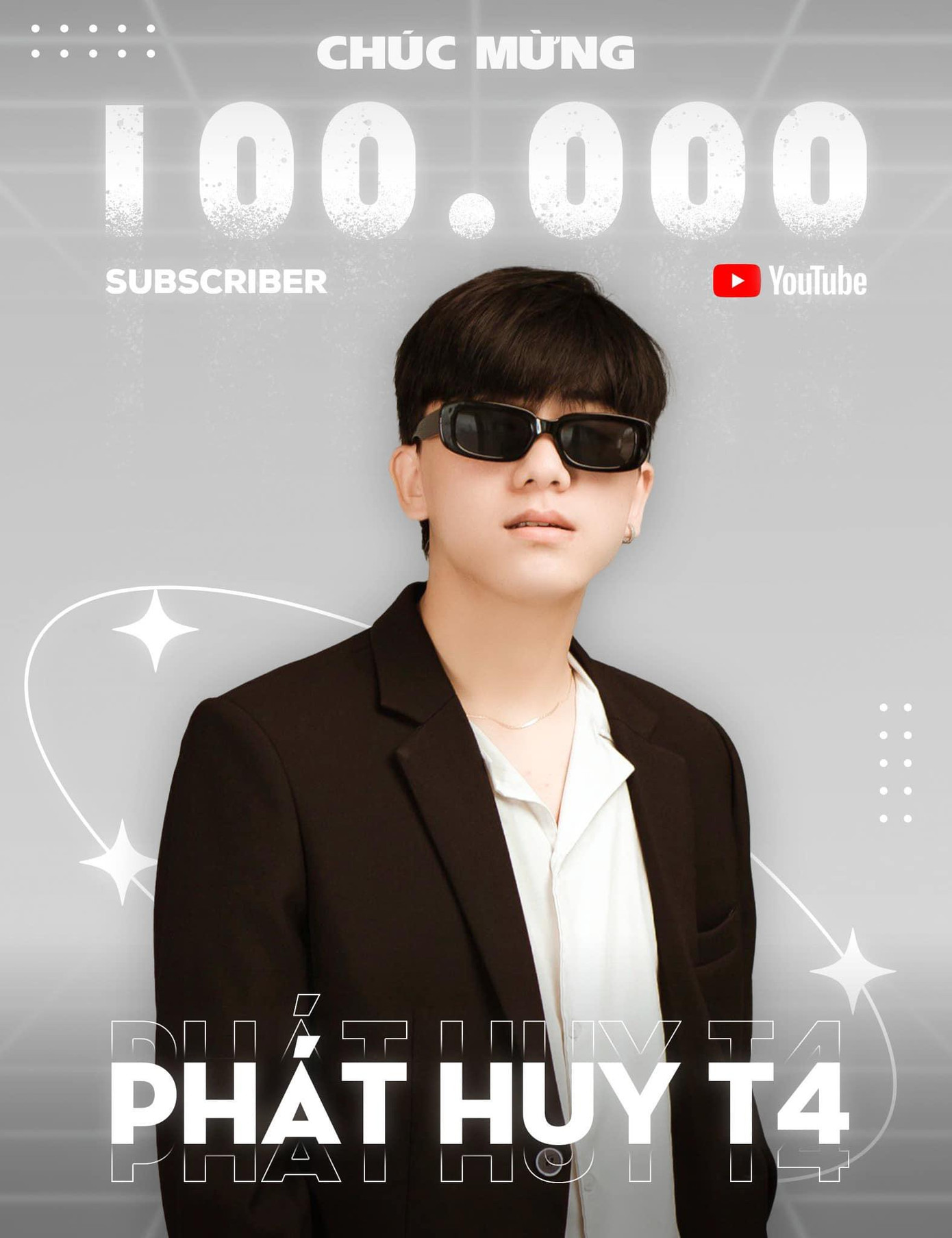 Chàng trai sinh năm 2004 vừa ăn mừng thành tích 100 ngàn lượt theo dõi và Nút Bạc YouTube sau 1 năm chăm chỉ theo đuổi đam mê âm nhạc. Ảnh: FBNV Chàng trai sinh năm 2004 vừa ăn mừng thành tích 100 ngàn lượt theo dõi và Nút Bạc YouTube sau 1 năm chăm chỉ theo đuổi đam mê âm nhạc. Ảnh: FBNV