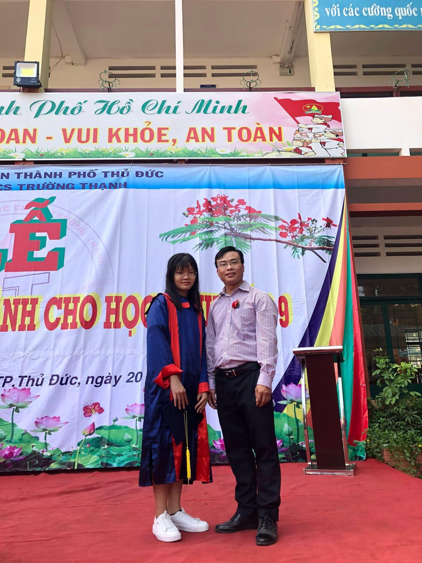 Thương Anh được trải nghiệm nhiều hoạt động hấp dẫn trong ngày tựu trường. Ảnh: NVCC Thương Anh được trải nghiệm nhiều hoạt động hấp dẫn trong ngày tựu trường. Ảnh: NVCC