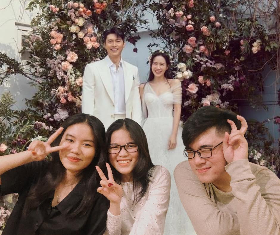 Fan Việt ghép ảnh chúc mừng đám cưới của Hyun Bin và Son Ye Jin. Nguồn: FB B.B Fan Việt ghép ảnh chúc mừng đám cưới của Hyun Bin và Son Ye Jin. Nguồn: FB B.B