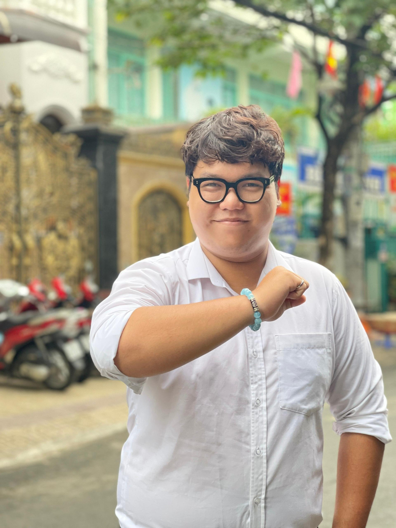 Thầy Nguyễn Minh Huy. Ảnh: NVCC Thầy Nguyễn Minh Huy. Ảnh: NVCC