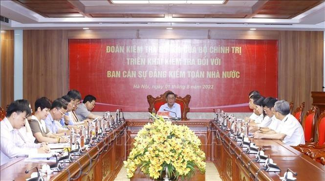 Quang cảnh buổi làm việc. Ảnh: Phương Hoa/TTXVN Quang cảnh buổi làm việc. Ảnh: Phương Hoa/TTXVN