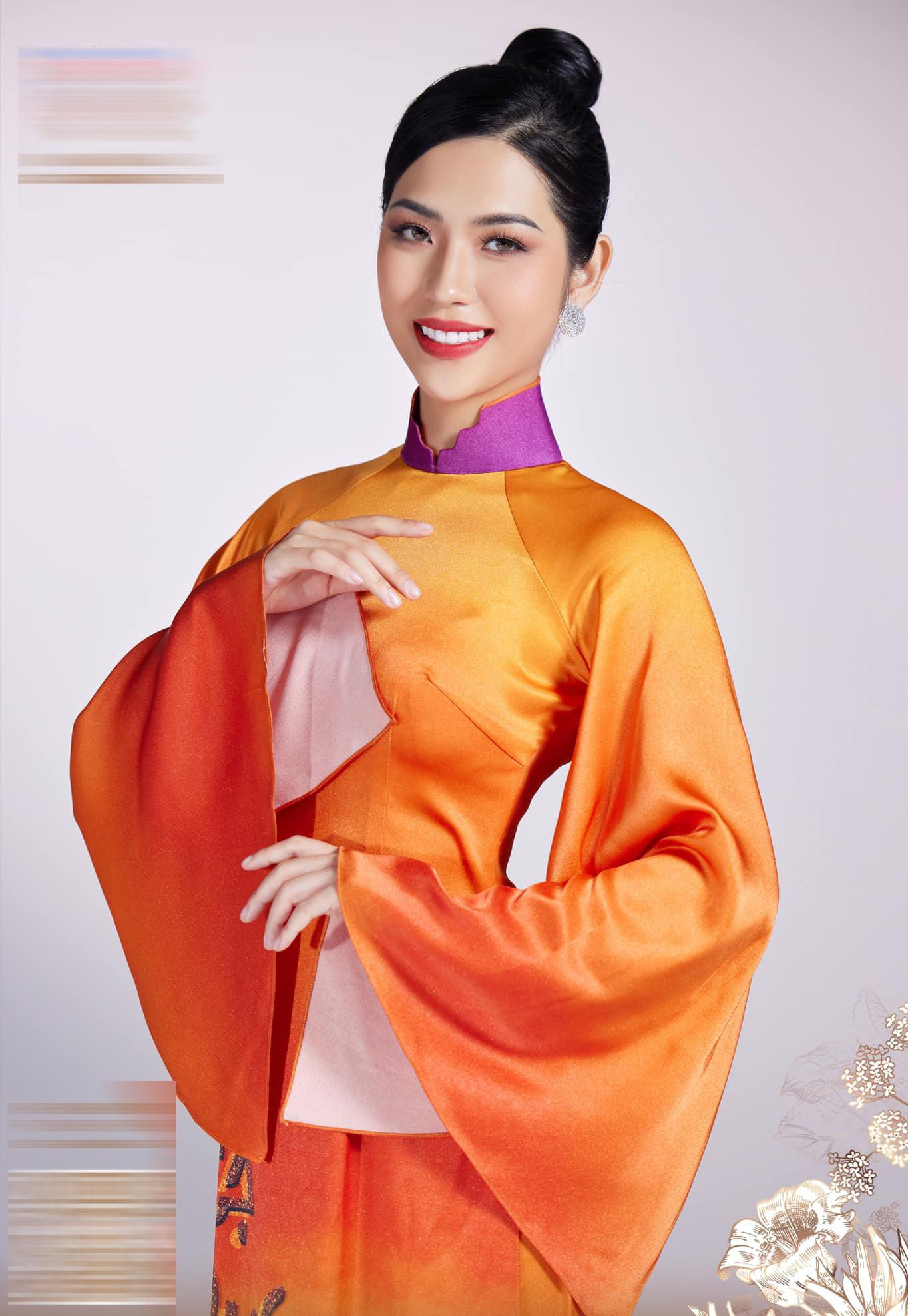 Người đẹp sở hữu gương mặt khá ưa nhìn với những nét hiện đại, quyến rũ.