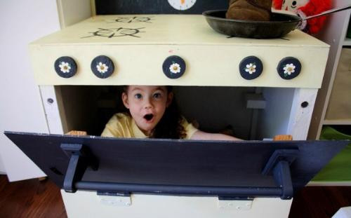 Khoảng trống trong lò nướng là nơi lý tưởng để trẻ trốn vào (Ảnh minh hoạ)