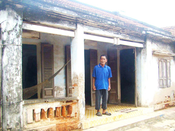 Ông Phạm Hộ - người lính chèo thuyền cảm tử tiểu đoàn 248 năm xưa, sống dựa vào tiền trợ cấp người cao tuổi 180 ngàn đồng/tháng