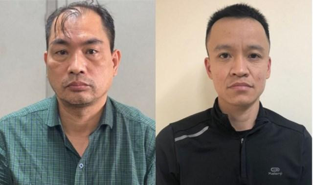 Giám đốc CDC Hải Dương (trái) nhận 30 tỷ đồng của Việt Á. Giám đốc CDC Hải Dương (trái) nhận 30 tỷ đồng của Việt Á.