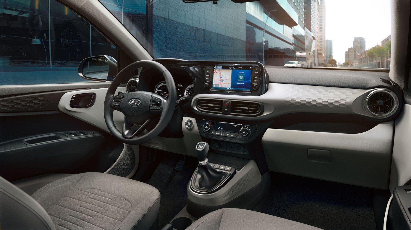 Nội thất của i10 thế hệ mới. Nội thất của i10 thế hệ mới.