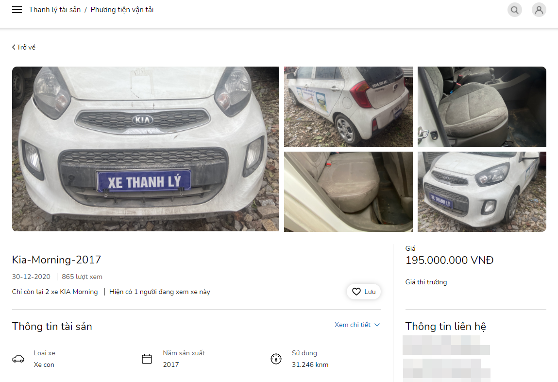 Dù không có thông tin chi tiết nhưng khách hàng có thể cảm nhận được tình trạng bảo quản của xe qua ảnh. Dù không có thông tin chi tiết nhưng khách hàng có thể cảm nhận được tình trạng bảo quản của xe qua ảnh.