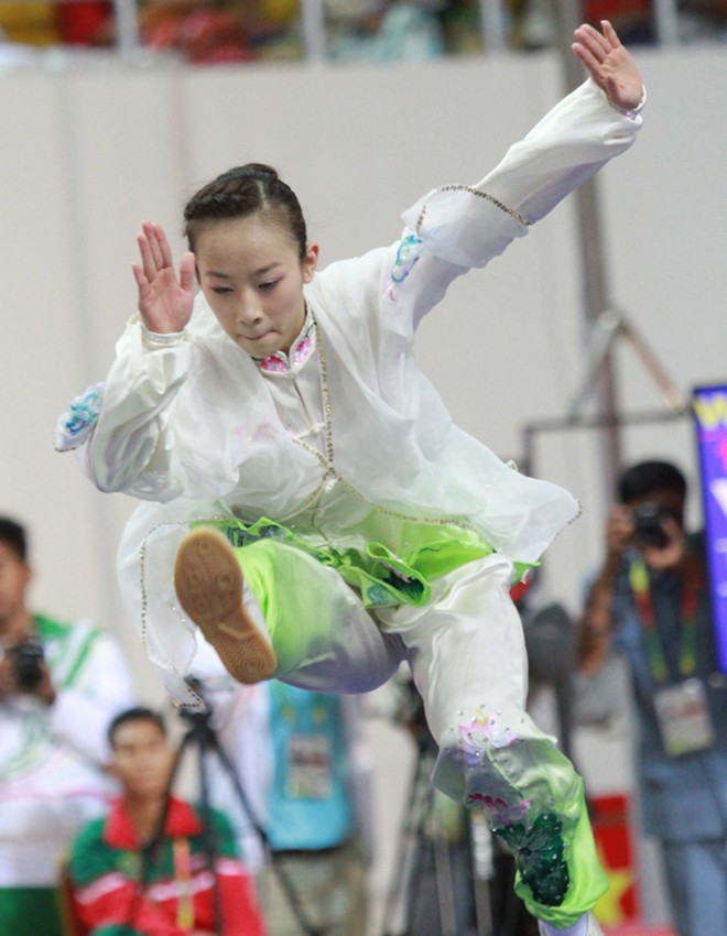 VĐV Trần Thị Minh Huyền của Việt Nam