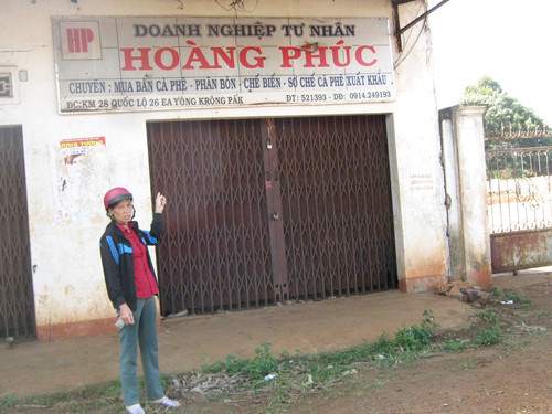 DN Hoàng Phúc đóng cửa