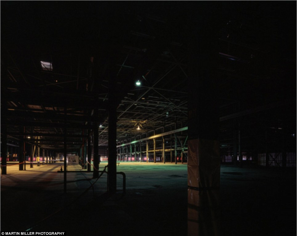 Tầng dưới của nhà máy làm giàu uranium Oak Ridge, Tennessee 1951