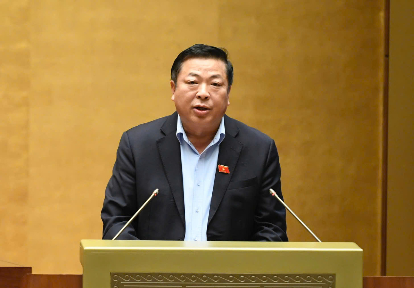 Bộ trưởng GTVT Trần Hồng Minh. Ảnh: Như Ý.