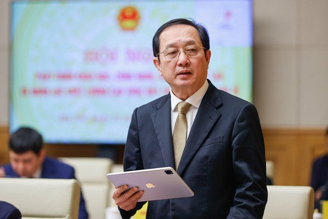 Bộ trưởng Bộ KH&CN Huỳnh Thành Đạt. Ảnh: Nhật Bắc Bộ trưởng Bộ KH&CN Huỳnh Thành Đạt. Ảnh: Nhật Bắc