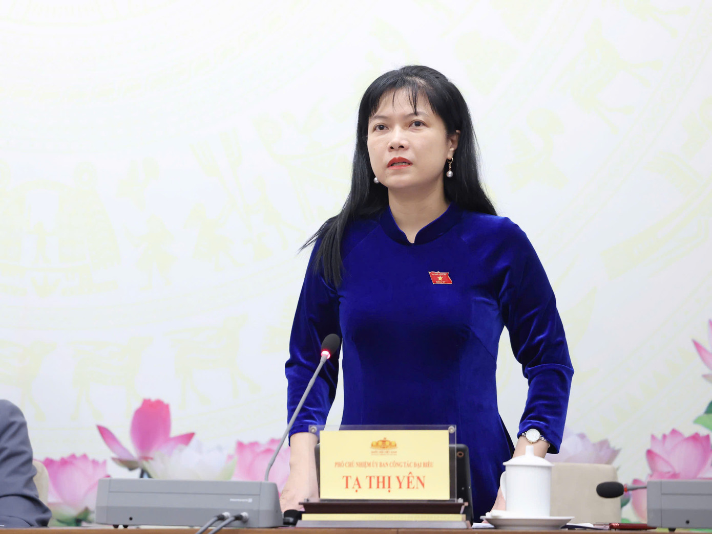 Phó Chủ nhiệm Ủy ban Công tác đại biểu Tạ Thị Yên. Ảnh: Như Ý. Phó Chủ nhiệm Ủy ban Công tác đại biểu Tạ Thị Yên. Ảnh: Như Ý.