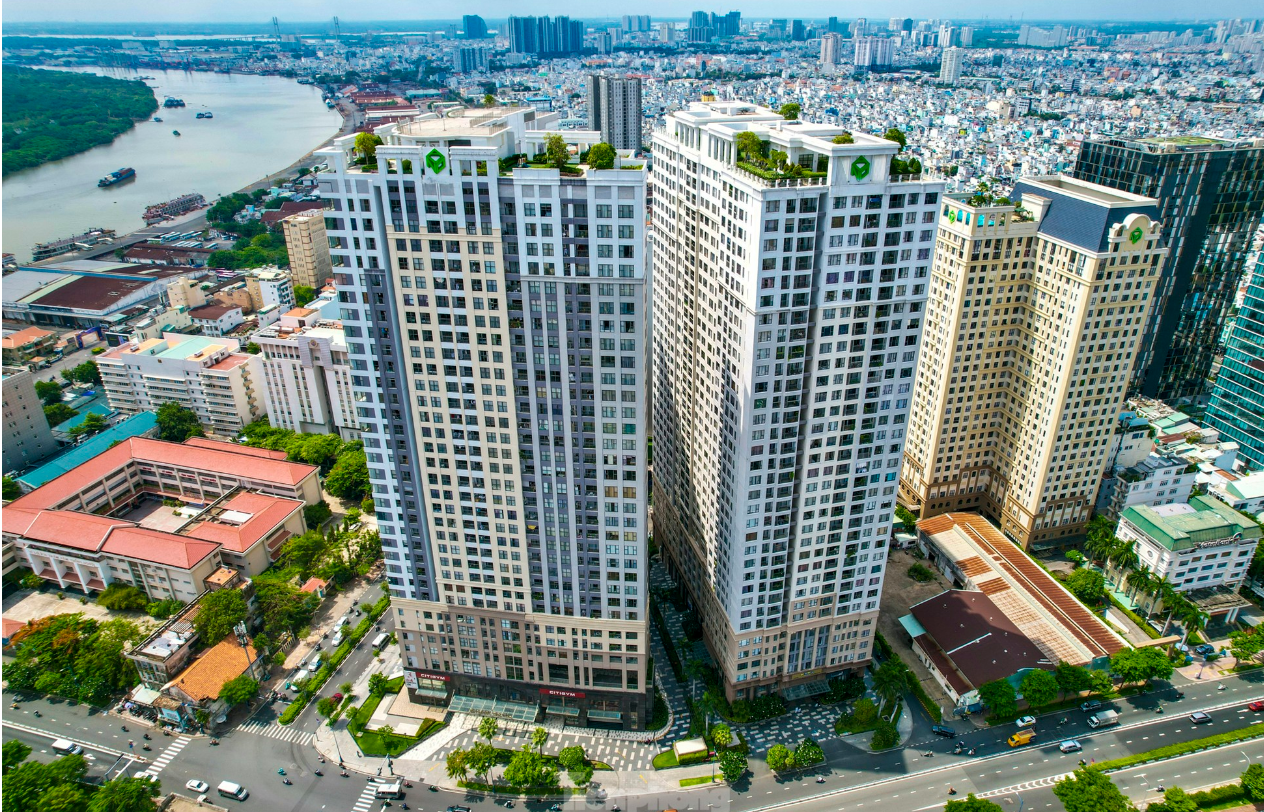 Dự án tại số 39 - 39B Bến Vân Đồn.