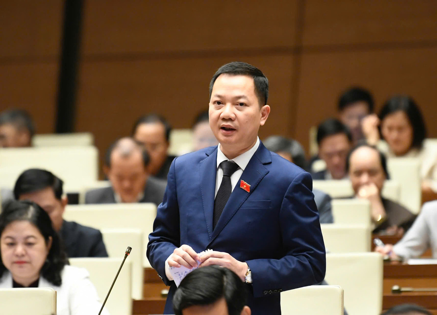 Đại biểu Trịnh Xuân An (đoàn Đồng Nai). Ảnh: Như Ý