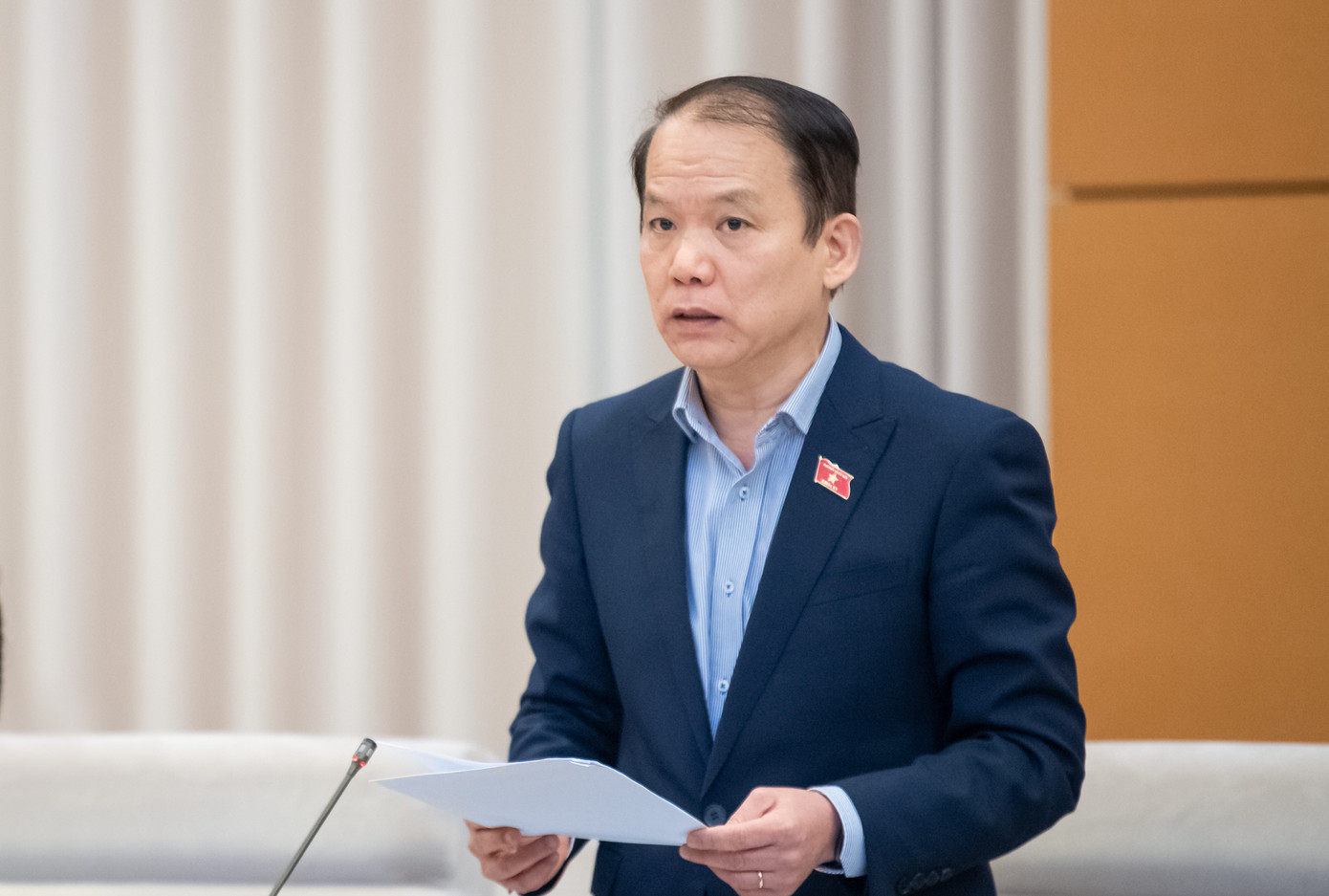 Chủ nhiệm Ủy ban Pháp luật Hoàng Thanh Tùng.