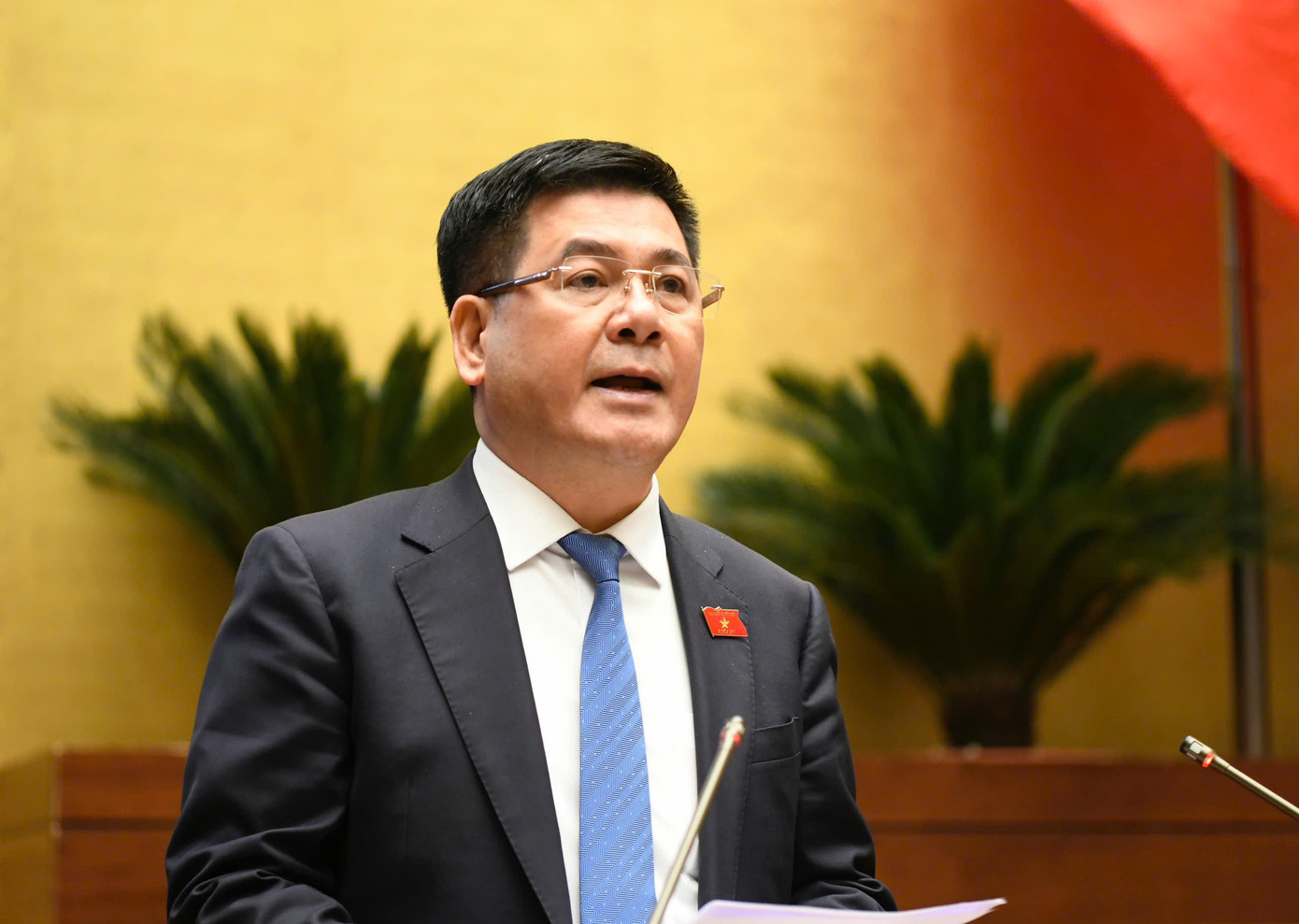 Bộ trưởng Công Thương Nguyễn Hồng Diên. Ảnh: Như Ý