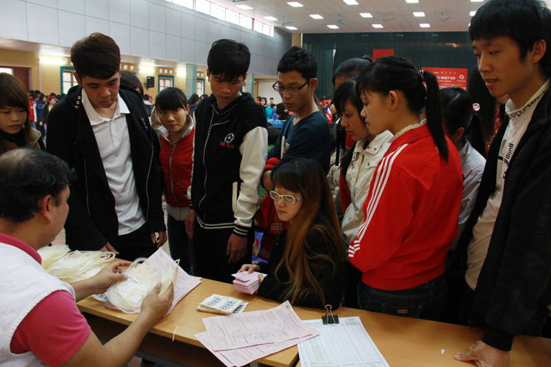 Đăng ký hiến máu