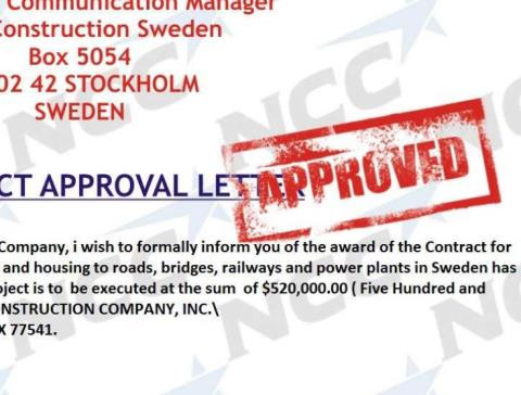 Thỏa thuận hợp tác mạo danh công ty tại Thụy Điển. Thỏa thuận hợp tác mạo danh công ty tại Thụy Điển.