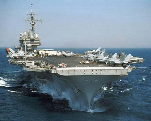 Tàu sân bay USS Kitty Hawk vừa có cuộc diễn tập ở Biển Đông
