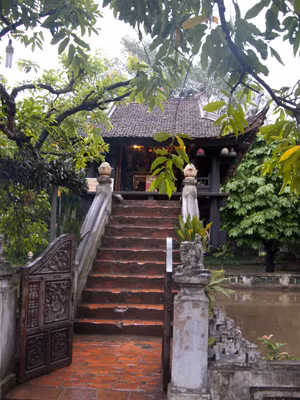 Tháng 9 tới sẽ trùng tu chùa Một Cột sau 3 năm chờ đợi dự án được phê duyệt. Ảnh: T.Toan