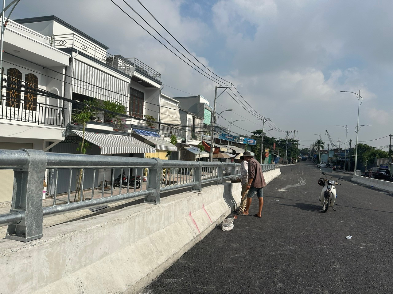 Theo thông tin từ ban Điều hành Dự án Đường bộ 4 thuộc Ban Quản lý dự án Đầu tư xây dựng các công trình giao thông TPHCM (chủ đầu tư), dự án cầu Rạch Đỉa đến nay đã hoàn thiện khoảng 90% khối lượng công việc.