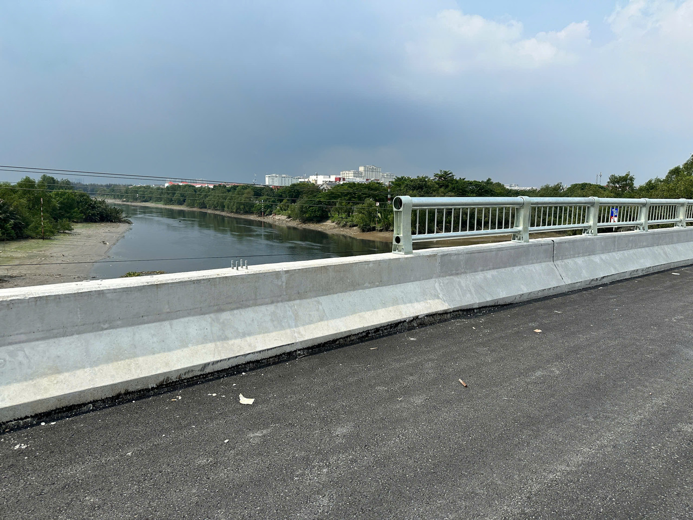 Phần cầu có chiều dài 317,8 m với 9 nhịp cầu, phần rộng nhất khoảng 10,5 m và đường dẫn vào cầu dài 233 m, rộng từ 14 - 27 m cùng với hệ thống thoát nước, chiếu sáng và cây xanh. Dự án được đầu tư bằng vốn ngân sách TPHCM.