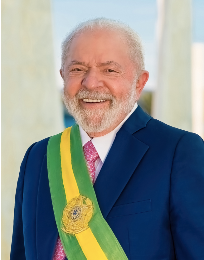 Tổng thống Brazil Luiz Inácio Lula da Silva. Tổng thống Brazil Luiz Inácio Lula da Silva.