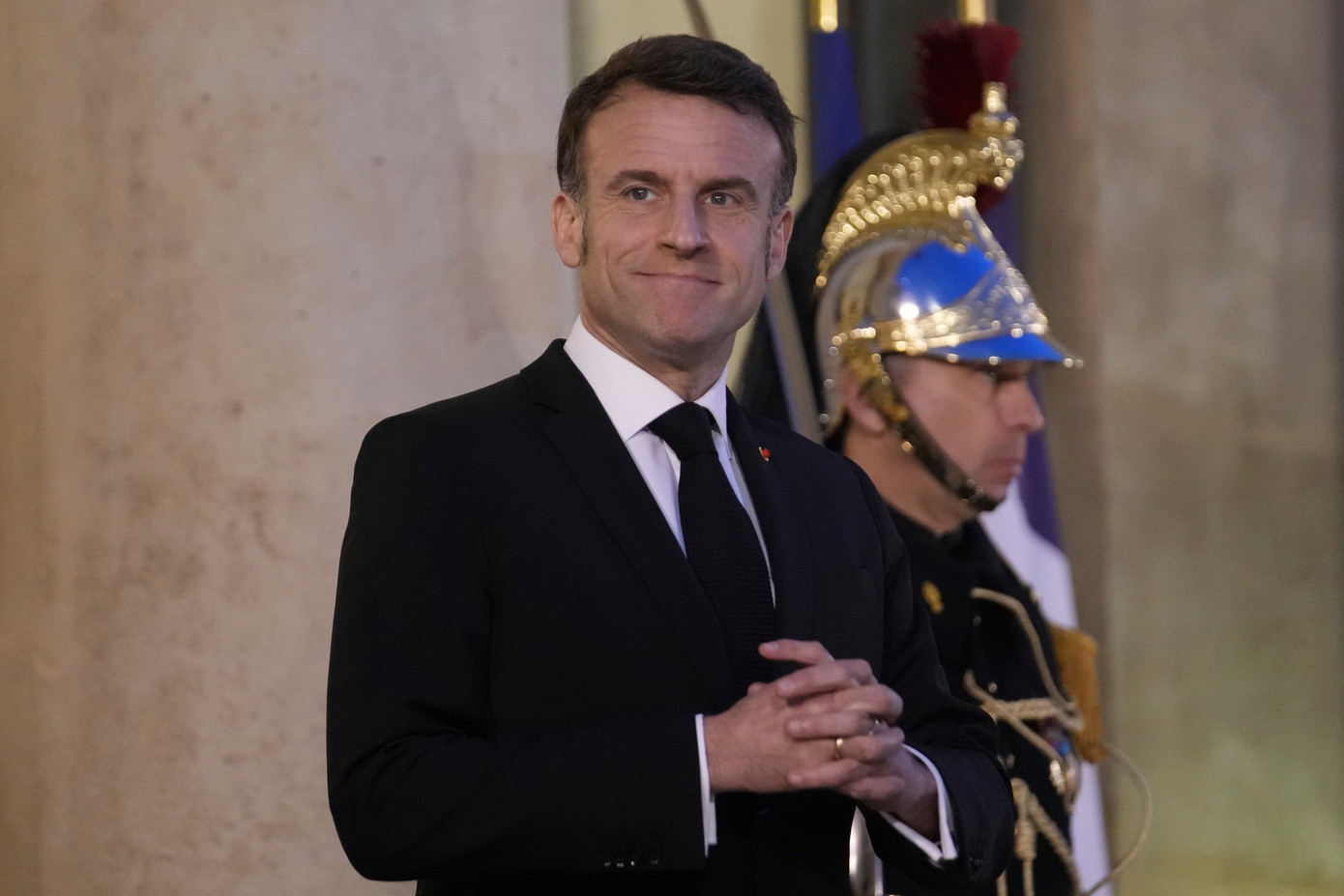 Tổng thống Pháp Emmanuel Macron. (Ảnh: AP)