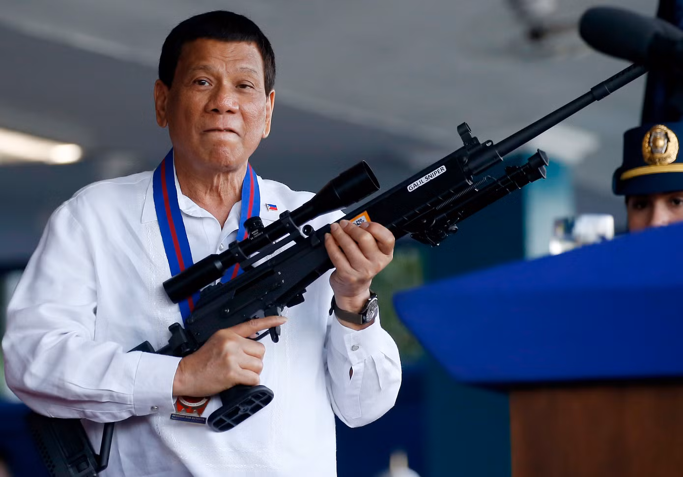Ông Rodrigo Duterte khi còn là tổng thống năm 2018. (Ảnh: AP)