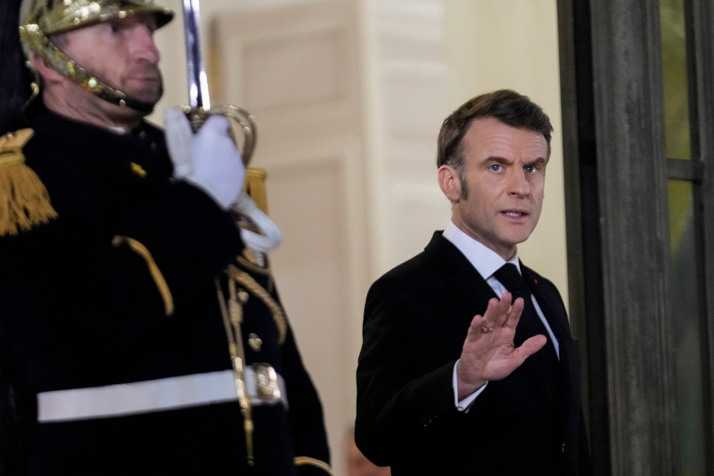 Tổng thống Pháp Emmanuel Macron. (Ảnh: AP) Tổng thống Pháp Emmanuel Macron. (Ảnh: AP)