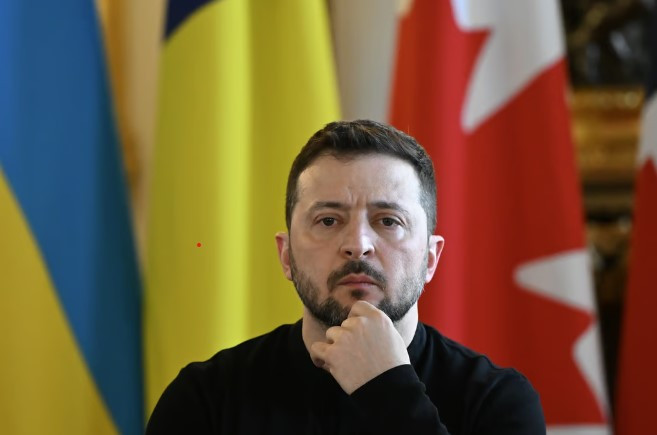 Tổng thống Ukraine Volodymir Zelensky. (Ảnh: Getty)