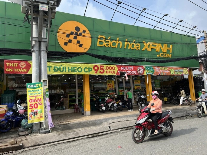 Cửa hàng Bách hóa Xanh tại TP HCM