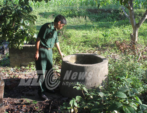 Giếng nước, nơi 2 tên Đế và Nội ném xác mẹ con cháu Yên 