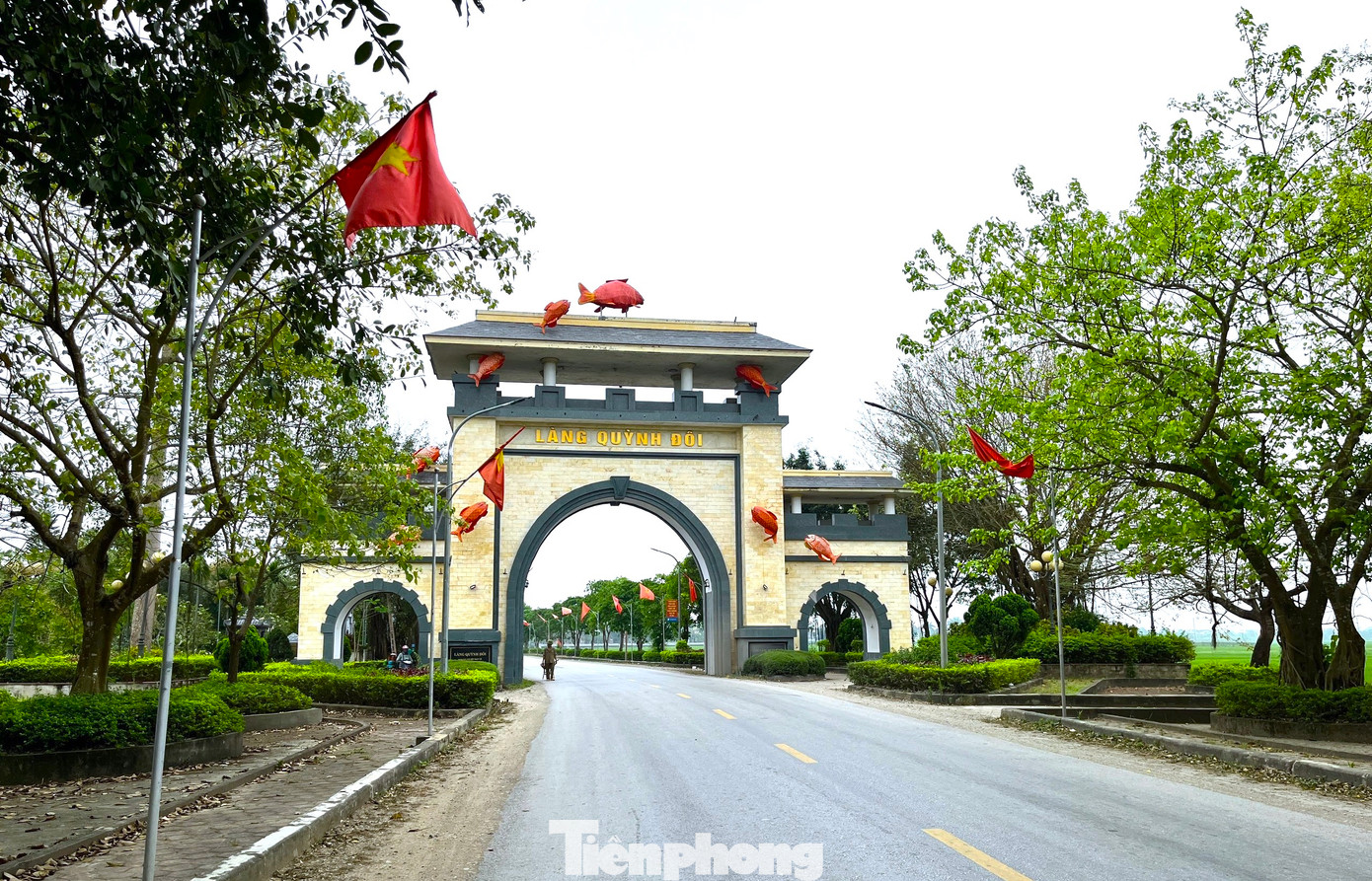 Cổng làng xã Quỳnh Đôi (huyện Quỳnh Lưu, Nghệ An).