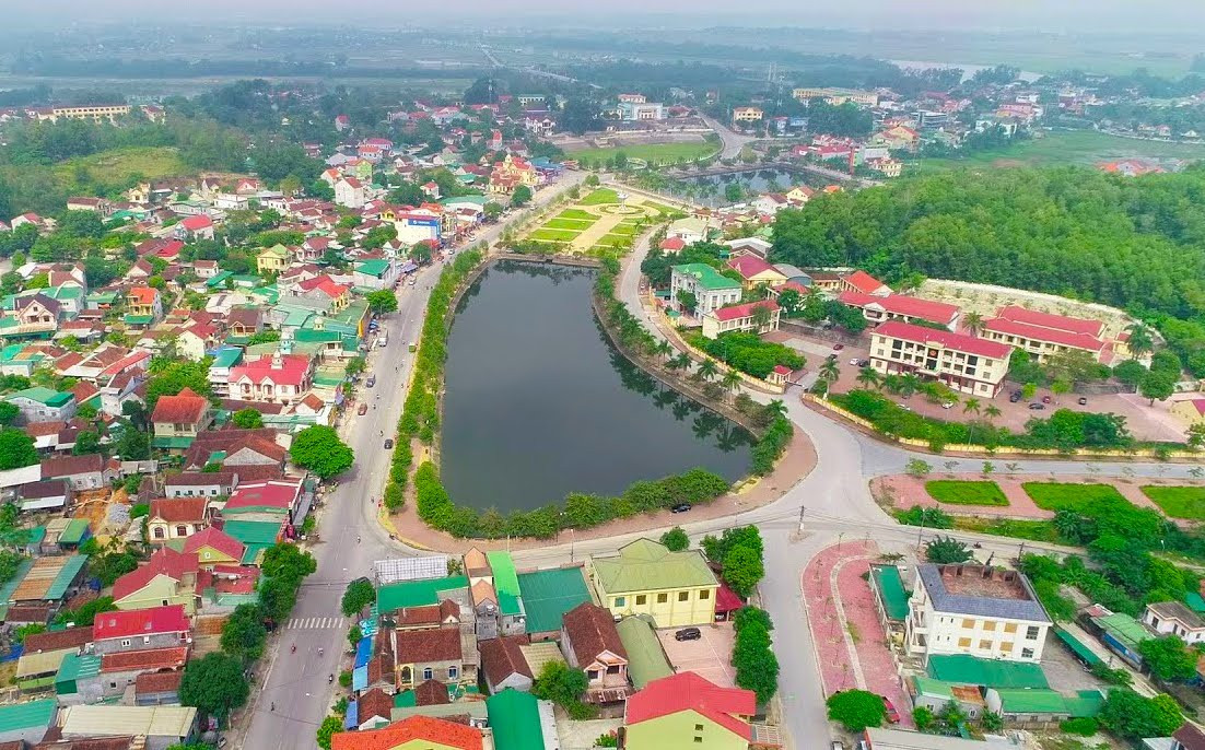 Toàn cảnh trung tâm thị trấn Dùng (huyện Thanh Chương, Nghệ An). Ảnh: Thanh Chương Toàn cảnh trung tâm thị trấn Dùng (huyện Thanh Chương, Nghệ An). Ảnh: Thanh Chương