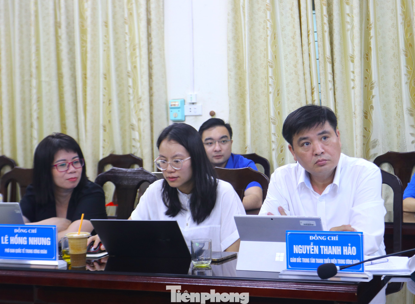 Các đại biểu T.Ư Đoàn dự buổi hội thảo. Các đại biểu T.Ư Đoàn dự buổi hội thảo.