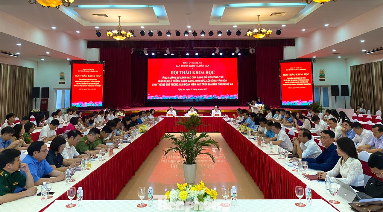 Toàn cảnh buổi Hội thảo khoa học. Toàn cảnh buổi Hội thảo khoa học.