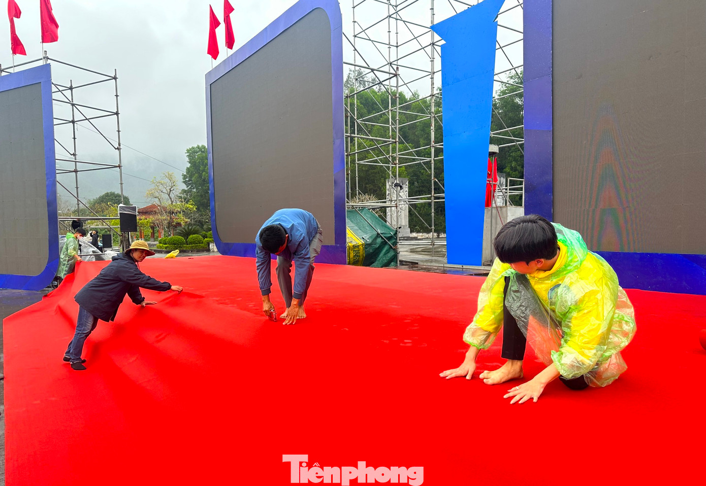 Những công đoạn cuối cùng đang được gấp rút hoàn thiện.