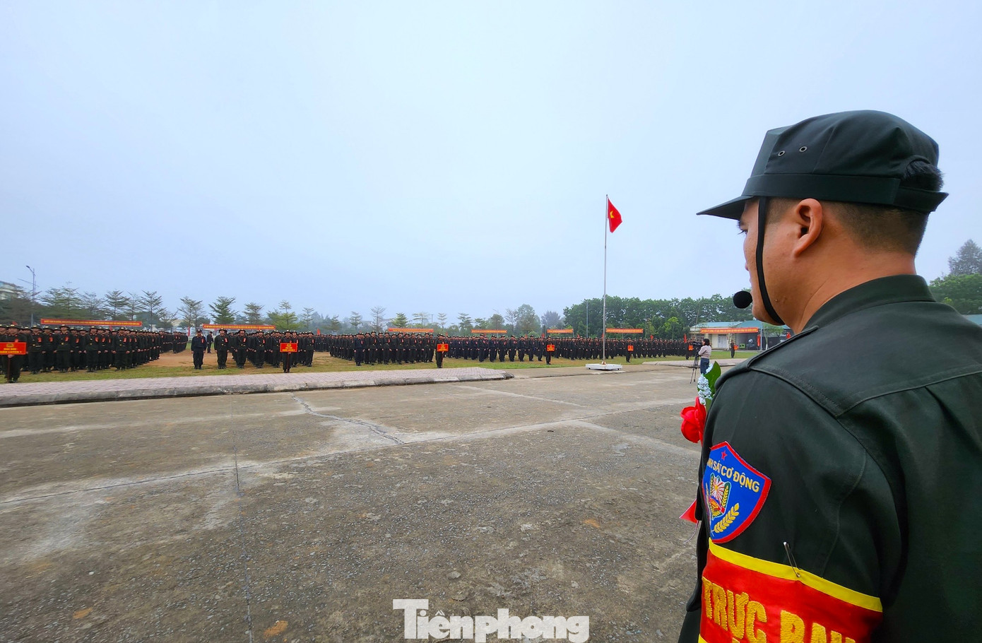 Sáng 4/3, Trung đoàn Cảnh sát Cơ động (CSCĐ) Bắc Trung Bộ (đóng tại xã Nghi Thạch, huyện Nghi Lộc, tỉnh Nghệ An) thuộc Bộ Tư lệnh CSCĐ đã tổ chức Lễ khai giảng khóa huấn luyện công dân thực hiện nghĩa vụ tham gia Công an nhân dân năm 2024 và phát động Tết trồng cây vì một Việt Nam xanh - Xuân Giáp Thìn 2024. Sáng 4/3, Trung đoàn Cảnh sát Cơ động (CSCĐ) Bắc Trung Bộ (đóng tại xã Nghi Thạch, huyện Nghi Lộc, tỉnh Nghệ An) thuộc Bộ Tư lệnh CSCĐ đã tổ chức Lễ khai giảng khóa huấn luyện công dân thực hiện nghĩa vụ tham gia Công an nhân dân năm 2024 và phát động Tết trồng cây vì một Việt Nam xanh - Xuân Giáp Thìn 2024.